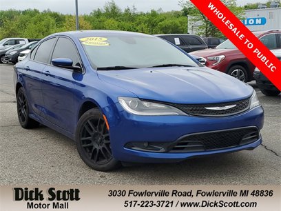 Used 2015 Chrysler 200 S w/ Navigation & Sound Group I