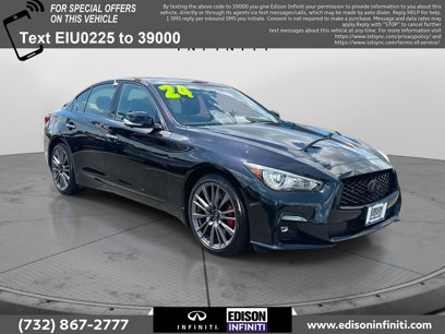 Used 2024 INFINITI Q50 Red Sport 400 w/ Black Opal Edition