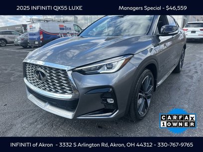 Used 2025 INFINITI QX55 Luxe w/ Cargo Package