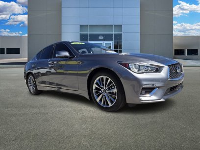 Used 2022 INFINITI Q50 Luxe w/ Cargo Package
