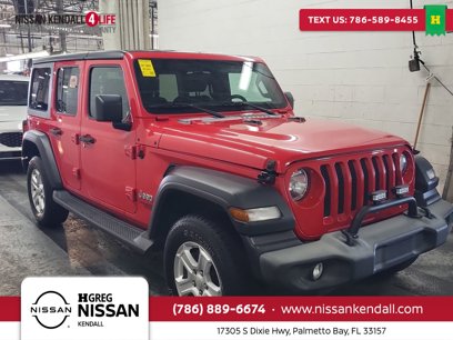 Used 2019 Jeep Wrangler Unlimited Sport S