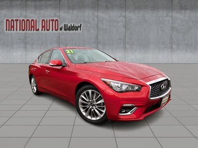 Used 2021 INFINITI Q50 Luxe w/ Cargo Package