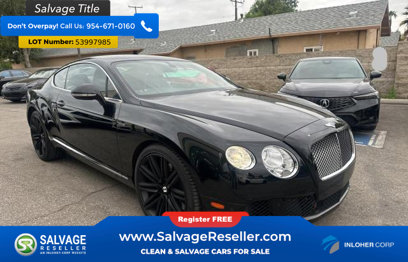 Used 2014 Bentley Continental GT Speed