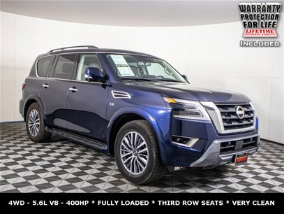 Used 2022 Nissan Armada SL w/ Captain's Chairs Package