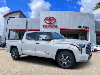 New 2025 Toyota Tundra Capstone