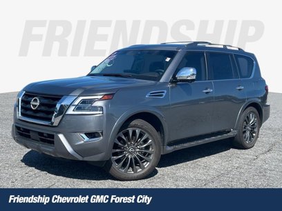 Used 2023 Nissan Armada Platinum w/ Captain's Chairs Package