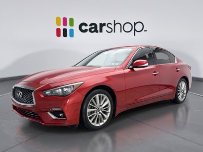 Used 2021 INFINITI Q50 Luxe w/ Cargo Package
