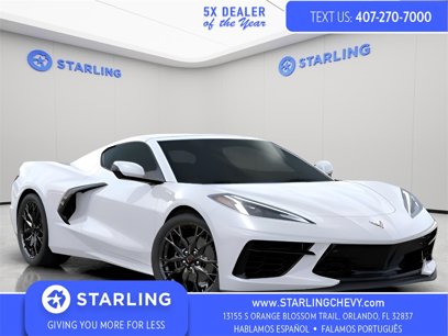 New 2024 Chevrolet Corvette Stingray Preferred Cpe w/ Body-Color Dual Roof Package