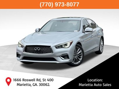 Used 2018 INFINITI Q50 Luxe w/ Essential Package (3.0T Luxe)