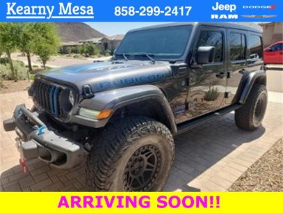 Used 2022 Jeep Wrangler Unlimited Rubicon 4xe w/ Steel Bumper Group