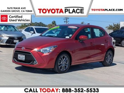 Certified 2020 Toyota Yaris LE