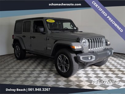 Certified 2023 Jeep Wrangler Sahara