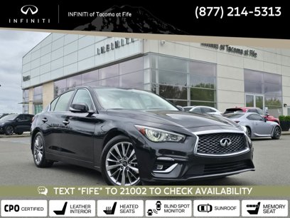 Certified 2022 INFINITI Q50 Luxe