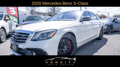 Used 2020 Mercedes-Benz S 63 AMG 4MATIC Sedan w/ Warmth & Comfort Package