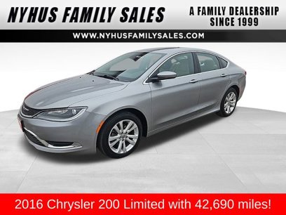 Used 2016 Chrysler 200 Limited