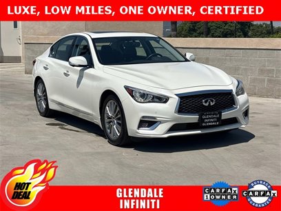 Certified 2024 INFINITI Q50 Luxe