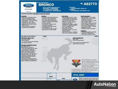 Used 2021 Ford Bronco Wildtrak
