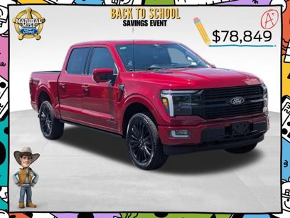 New 2025 Ford F150 Platinum