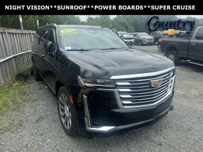 Used 2022 Cadillac Escalade ESV Premium Luxury Platinum w/ Heavy-Duty Trailer Package