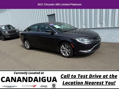 Used 2017 Chrysler 200 Limited Platinum