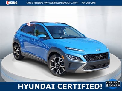 Certified 2022 Hyundai Kona Limited w/ Cargo Package