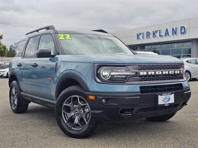 Used 2022 Ford Bronco Sport Badlands