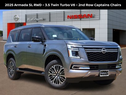 New 2025 Nissan Armada SL w/ Captain's Chari Seat Package