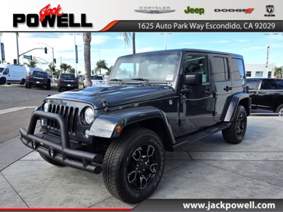 Used 2017 Jeep Wrangler Unlimited Sahara