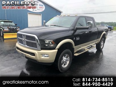 Used 2012 RAM 3500 Laramie Longhorn w/ HD Snow Plow Prep Group