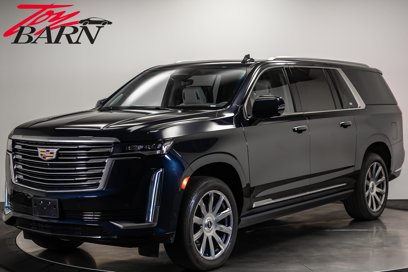 Used 2022 Cadillac Escalade ESV Premium Luxury Platinum w/ Heavy-Duty Trailer Package