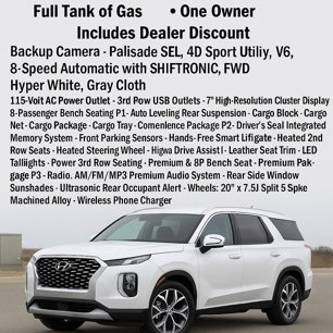 Used 2021 Hyundai Palisade SEL w/ Cargo Package