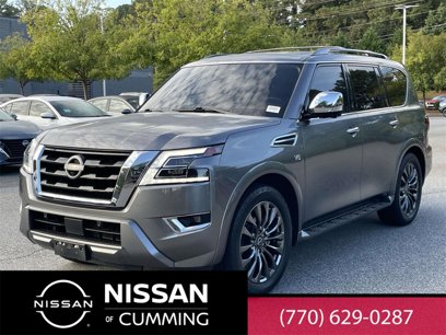 Used 2022 Nissan Armada Platinum w/ Captain's Chairs Package