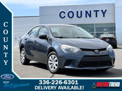 Used 2014 Toyota Corolla LE