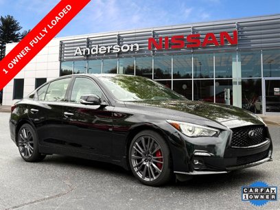 Used 2023 INFINITI Q50 Red Sport 400 w/ Black Opal Edition