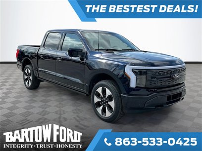 New 2025 Ford F150 Lightning Platinum
