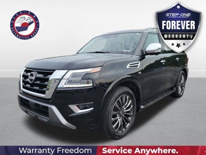Used 2022 Nissan Armada Platinum w/ Captain's Chairs Package