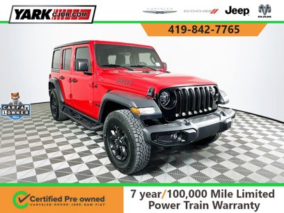 Certified 2021 Jeep Wrangler Unlimited Sport