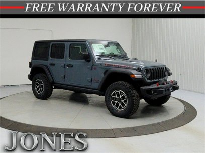 New 2025 Jeep Wrangler Unlimited Rubicon w/ Steel Bumper Group