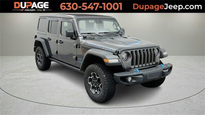 Used 2021 Jeep Wrangler Unlimited Rubicon 4xe w/ Steel Bumper Group