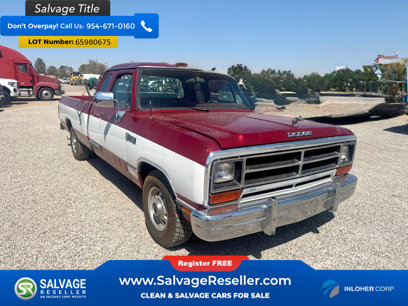 Used 1990 Dodge D/W Truck 150