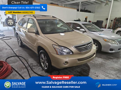 Used 2008 Lexus RX 400h 2WD
