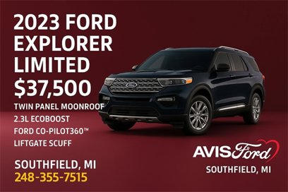 Used 2023 Ford Explorer Limited w/ Equipment Group 301A