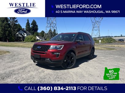 Used 2019 Ford Explorer Sport w/ Ford Safe & Smart Package