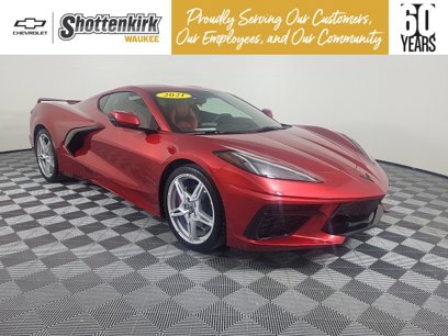 Used 2021 Chevrolet Corvette Stingray Preferred Cpe w/ Engine Appearance Package