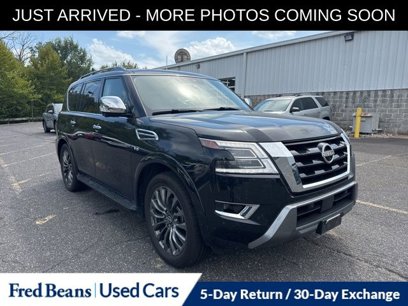 Used 2022 Nissan Armada Platinum w/ Captain's Chairs Package