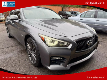 Used 2016 INFINITI Q50 Red Sport 400