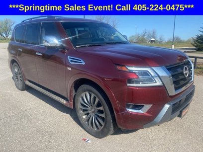 Used 2021 Nissan Armada Platinum w/ Captain's Chairs Package