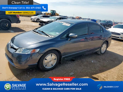 Used 2008 Honda Civic Hybrid Sedan