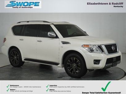 Used 2019 Nissan Armada Platinum w/ Captain's Chairs Package