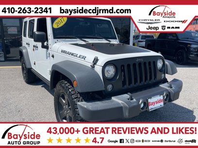 Used 2017 Jeep Wrangler Unlimited Sport